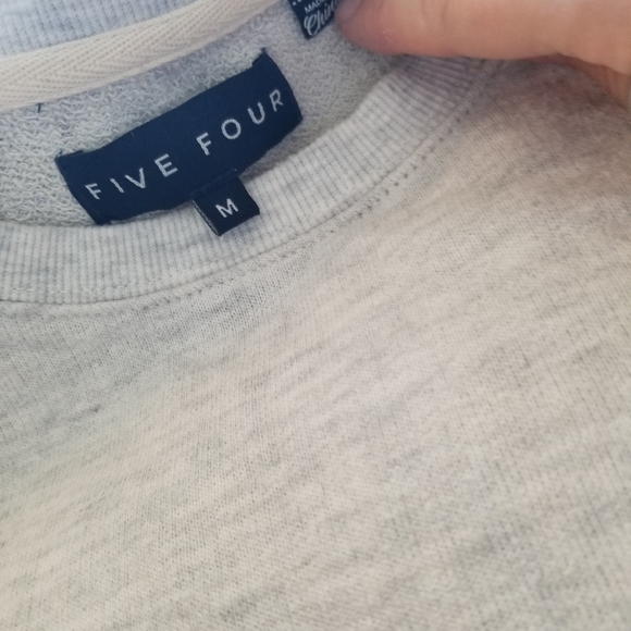Five Four Clothing Men's SUPER SOFT Grey Crewneck - Picture 2 of 6